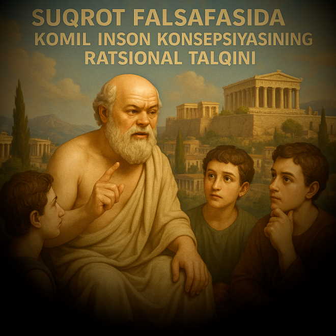 СУҚРОТ ФАЛСАФАСИДА КОМИЛ ИНСОН КОНЦЕПЦИЯСИНИНГ РАЦИОНАЛ ТАЛҚИНИ